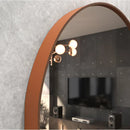 Espelho Decorativo Geométrico Oval Side Mirror